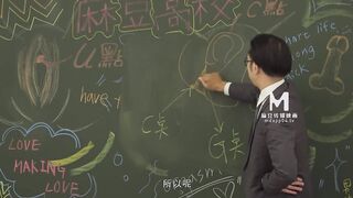 麻豆传媒 MDHS0001 新同学的高潮初体验【温芮欣】麻豆高校